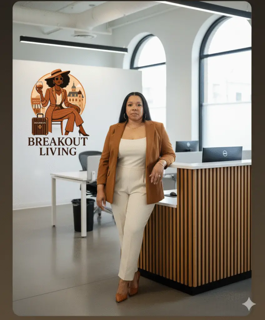 AI + creativity + workspace + feminine luxury